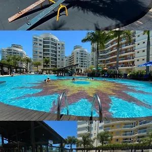  Apartamento Beto Carrero/praia/piscina/apartamento 3q/ 2 Vagas, Piscina, Quadra Do Mar, Praia, Playgound E Academia